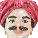 Vase head medium peas man