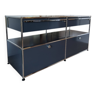 USM Haller chest of drawers in Anthracite Grey