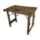 Tabouret de pêcheur