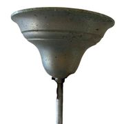 Vintage Art Deco suspension / chandelier with opaline shade