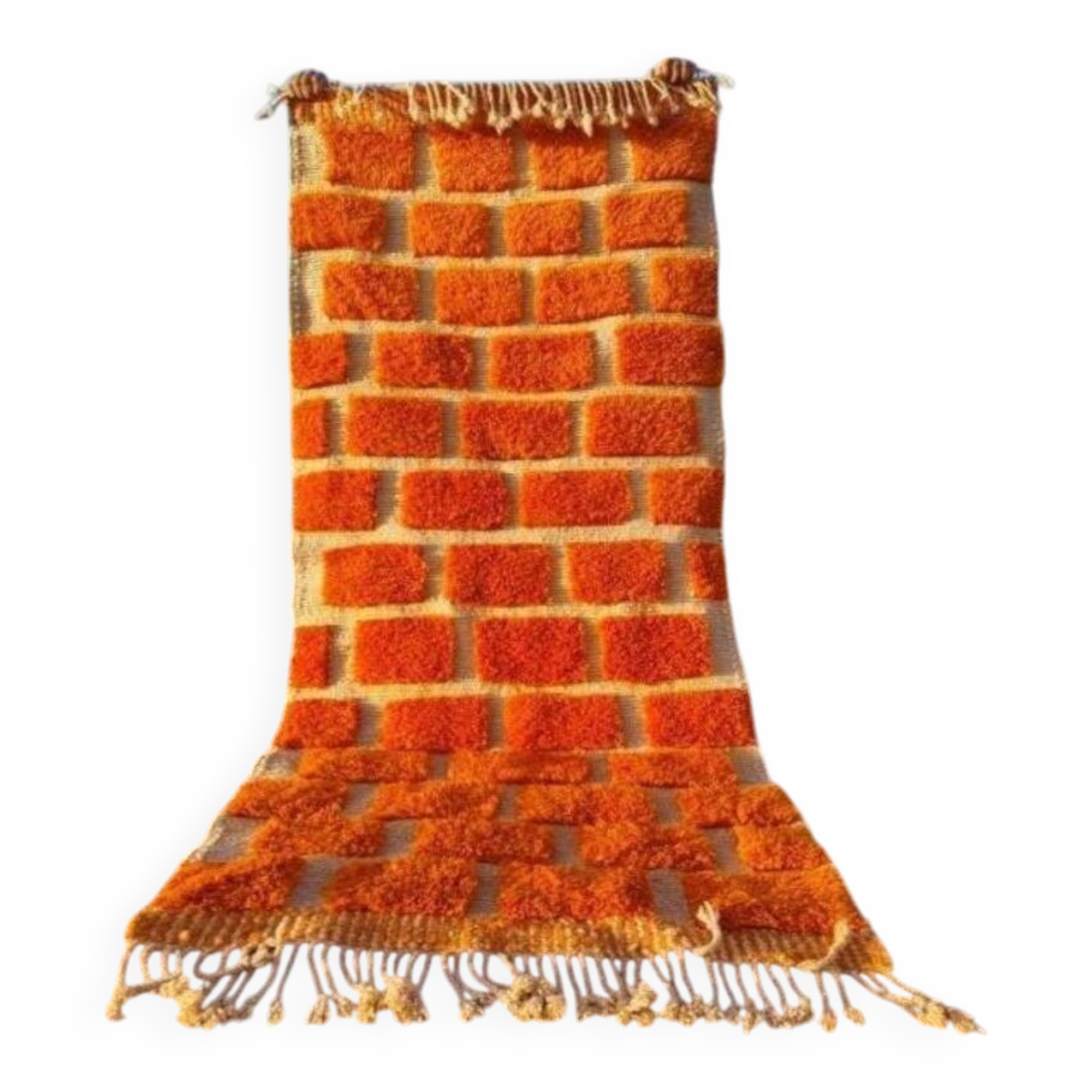 Handmade runner rug 300cm x 100cm