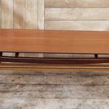 Teak coffee table by Louis van Teeffelen for WéBé, 1950s