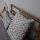 Vintage rattan bed 1 person