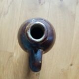 High bottle with brown enamelled sandstone handle Amsterdam