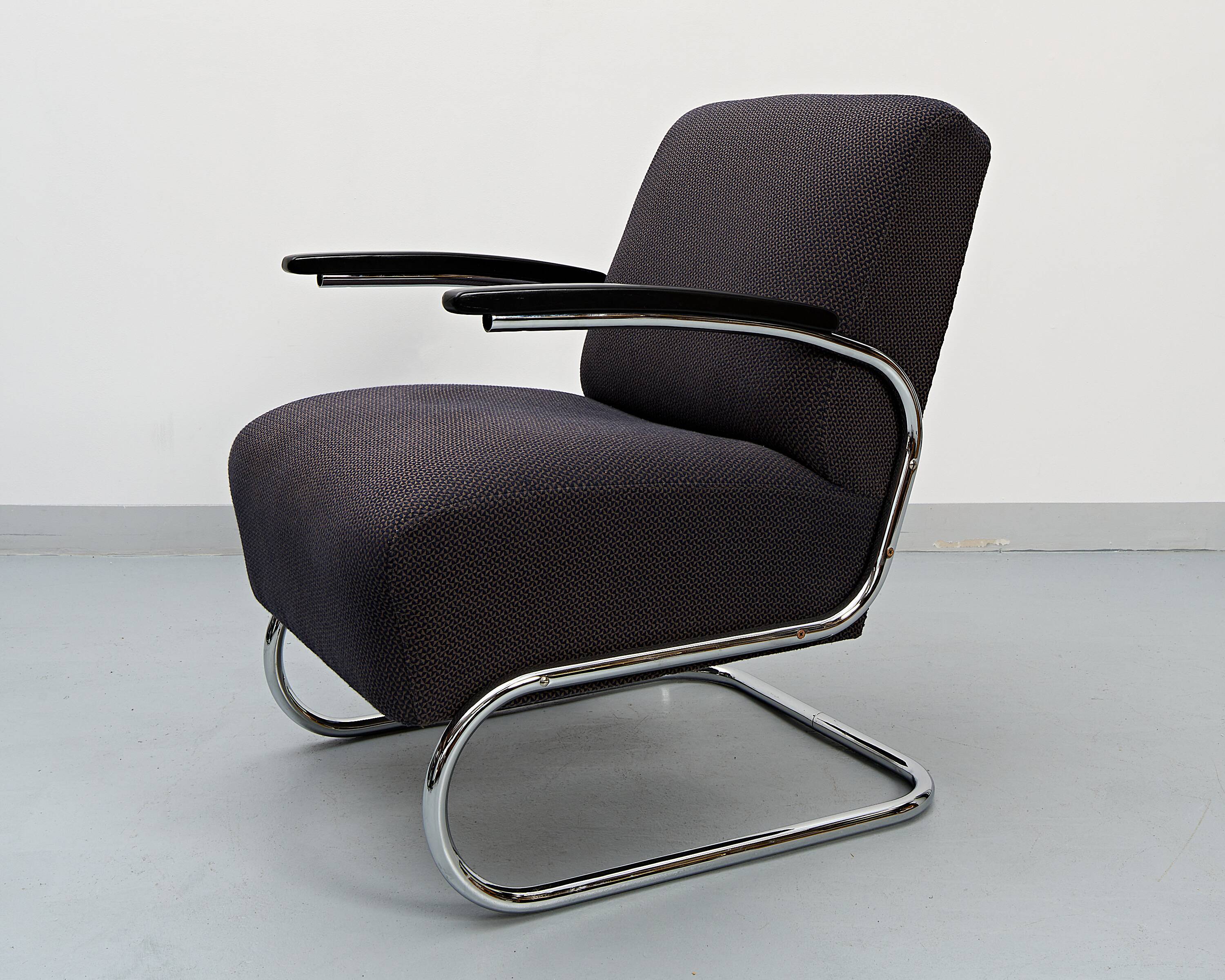 S411 Armchair attributed to W. H. Gispen for Mücke & Melder, 1930s