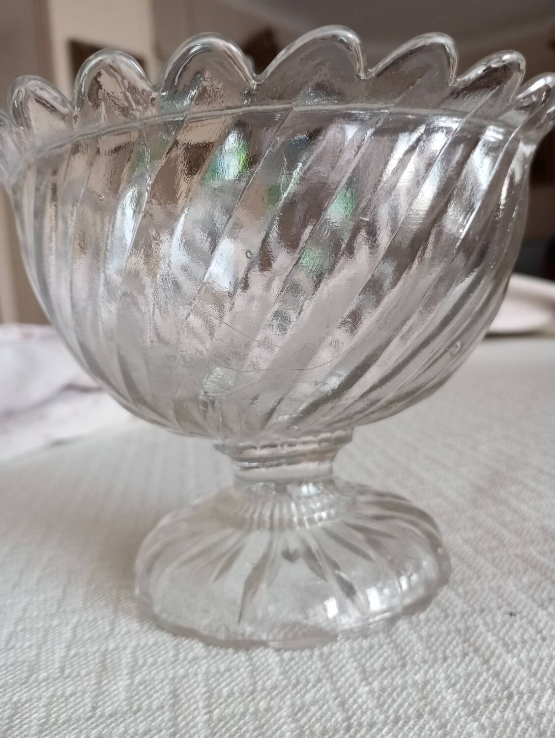 Bonbonnière verre
