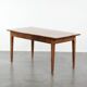 French dining table made of fruitwood from the early 19th century