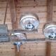 Italian chandelier, vintage 70