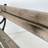 Banc en fonte et bois du XIXe siècle