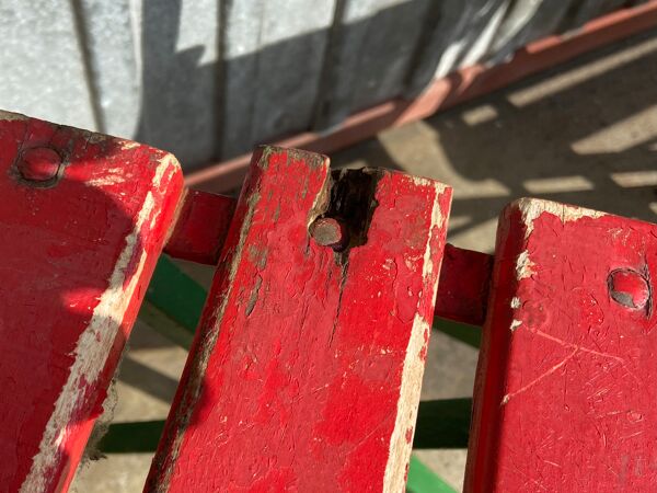 4 chaises terrasse de brasserie pliante bière Moritz Pfaffenhoffen