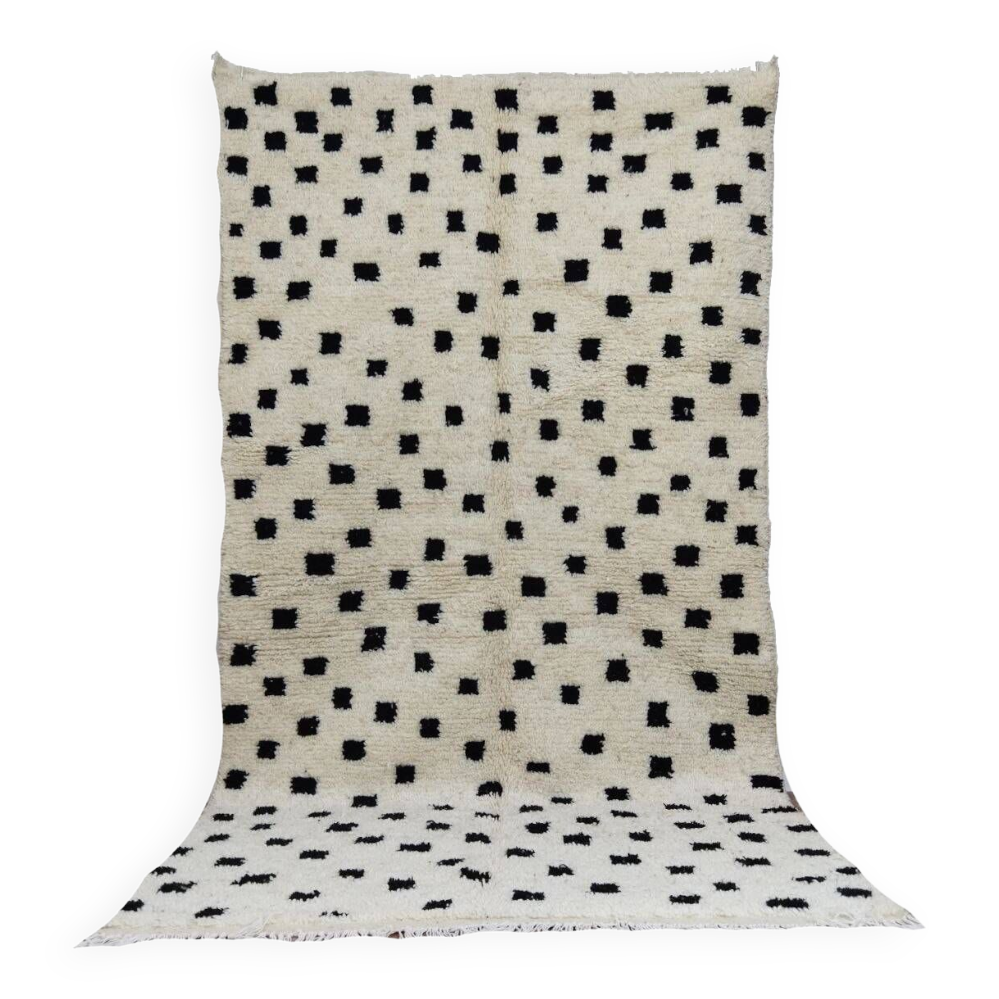 Handmade Moroccan Berber Rug 255 X 138 CM