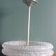 Art Deco glass globe pendant from Clichy
