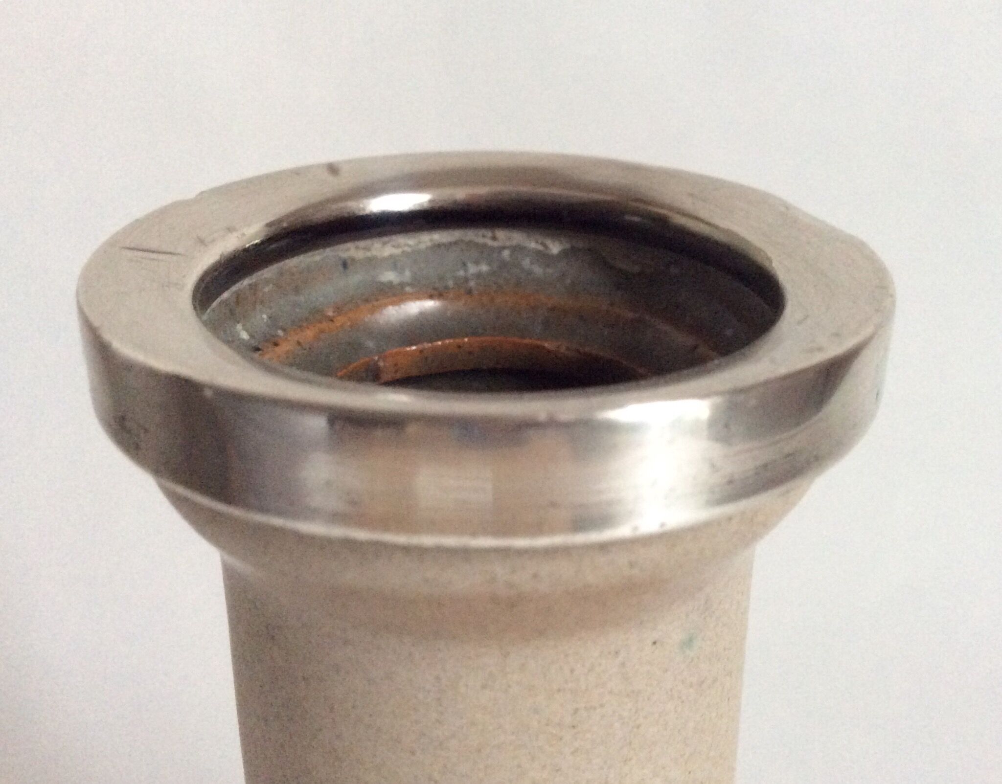 Ceramic vase and money Scandinavian style