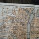 Ancien plan de Lyon - France - 1906 | Décoration murale vintage
