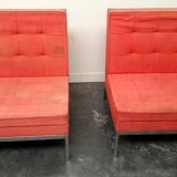 Paire de chauffeuses Florence Knoll, 1960