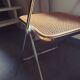 Paire de chaises Plia de Giancarlo Piretti produites par Castelli 1960