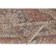 Vintage Turkish Red Area Rug for Living Room Decor. Hand-knotted Wool Carpet with Medallion Design