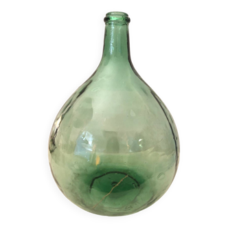 Demijohn dark green 10L, 1960