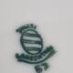 Presentation dish in Swiss porcelain by Langenthal, vintage, empire décor, 33 cm