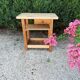 Solid wood table