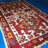 Tapis Vintage Hamadan en Laine, Années 1970, Élégance du Moyen-Orient