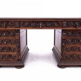 Antique desk, France, late 19th century.