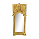 Mirror 212x101 cm empire era early nineteenth, gilding with gold leaf very good condition