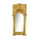 Mirror 212x101 cm empire era early nineteenth, gilding with gold leaf very good condition