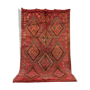 tapis boujad vintage marocain, 205 x 335 cm