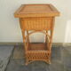 Vintage bamboo and wicker harness
