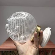 Pair of vintage globe wall lights