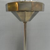 Art Deco hanging lamp with glass globe