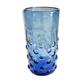 Verre en verre soufflé "Bulito"