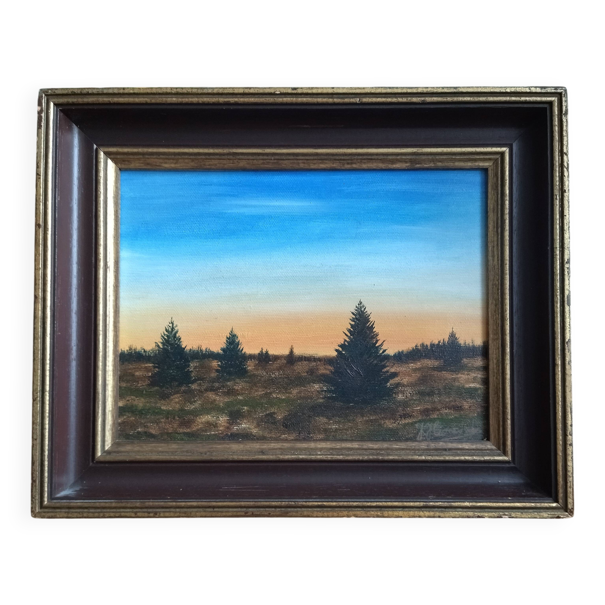 Oil on canvas signed Jean-Jacques Léonard - Liège school