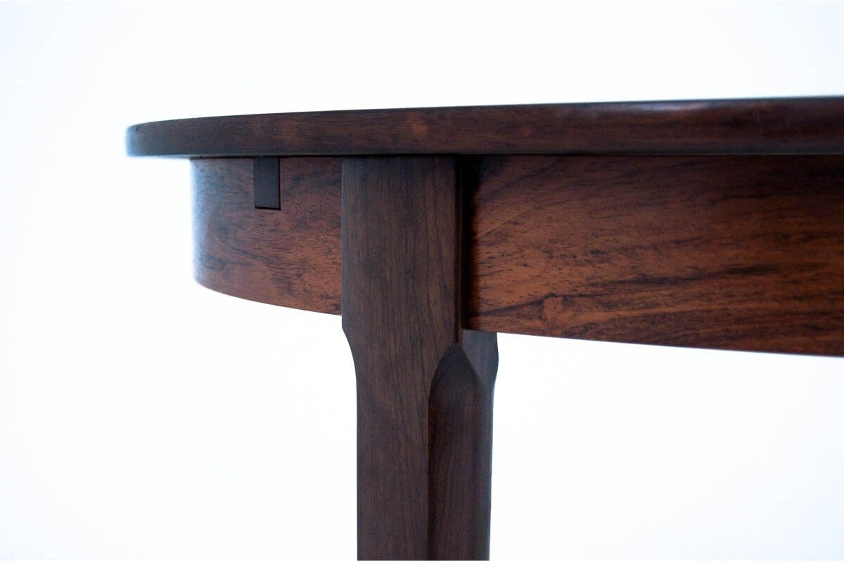 Extendable rosewood table, 1960s Denmark