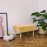Golden sand bench