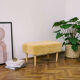 Golden sand bench