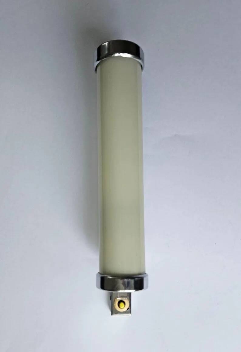 Rare Chrome design Bauhaus, Art Deco, Functionalism Wall Lamp, 1930s