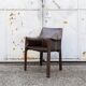 Sedie in cuoio Cab 413 di Mario Bellini per Cassina 1977