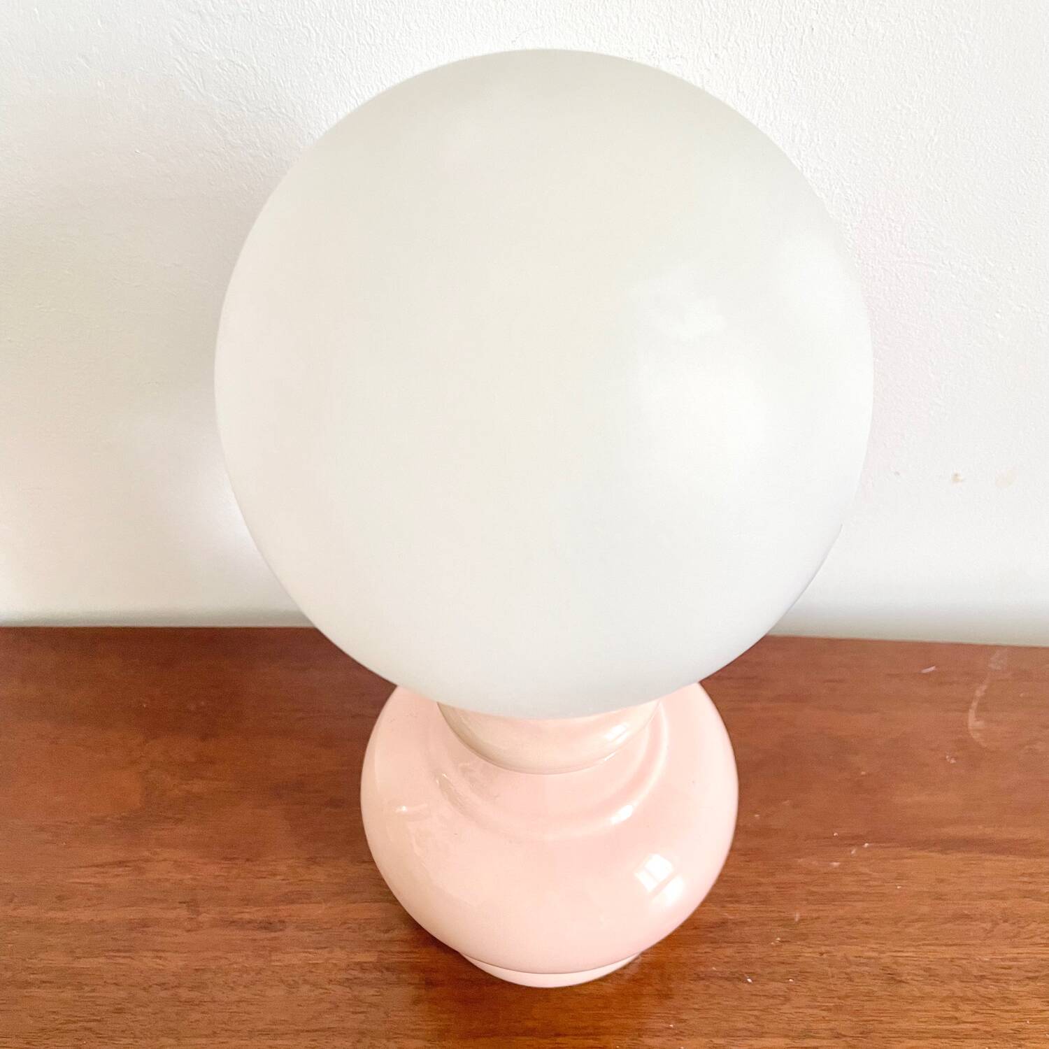 Vintage pink lamp