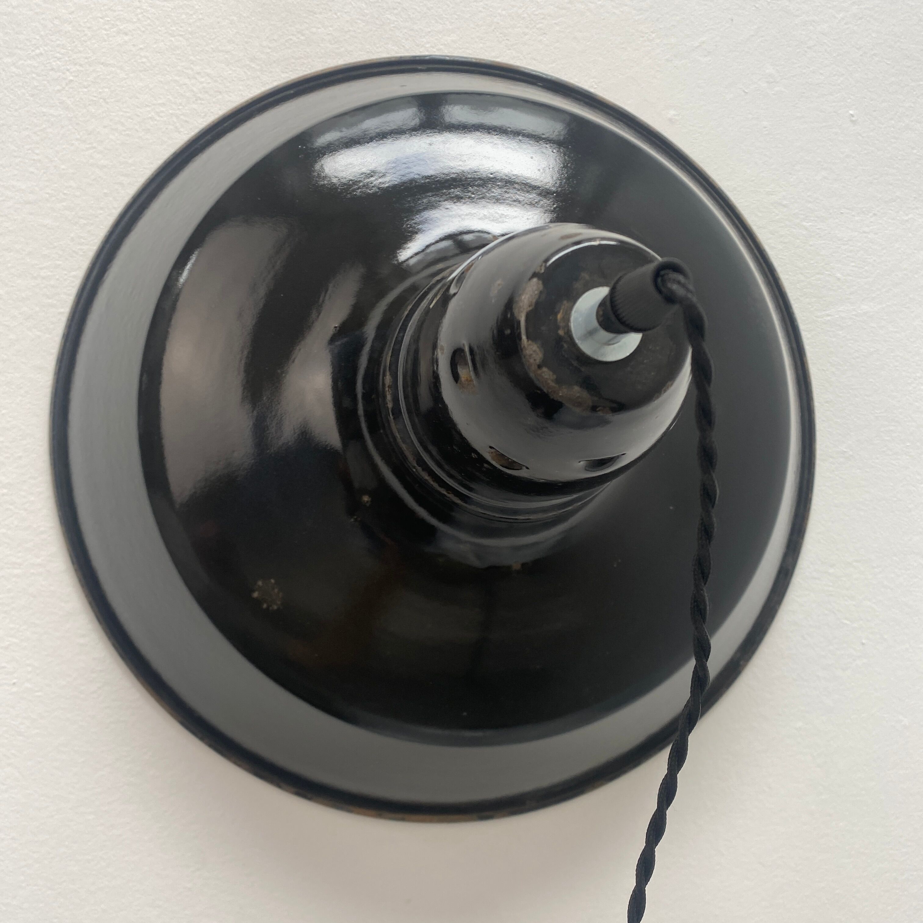 Pair of old industrial suspensions 40 cm