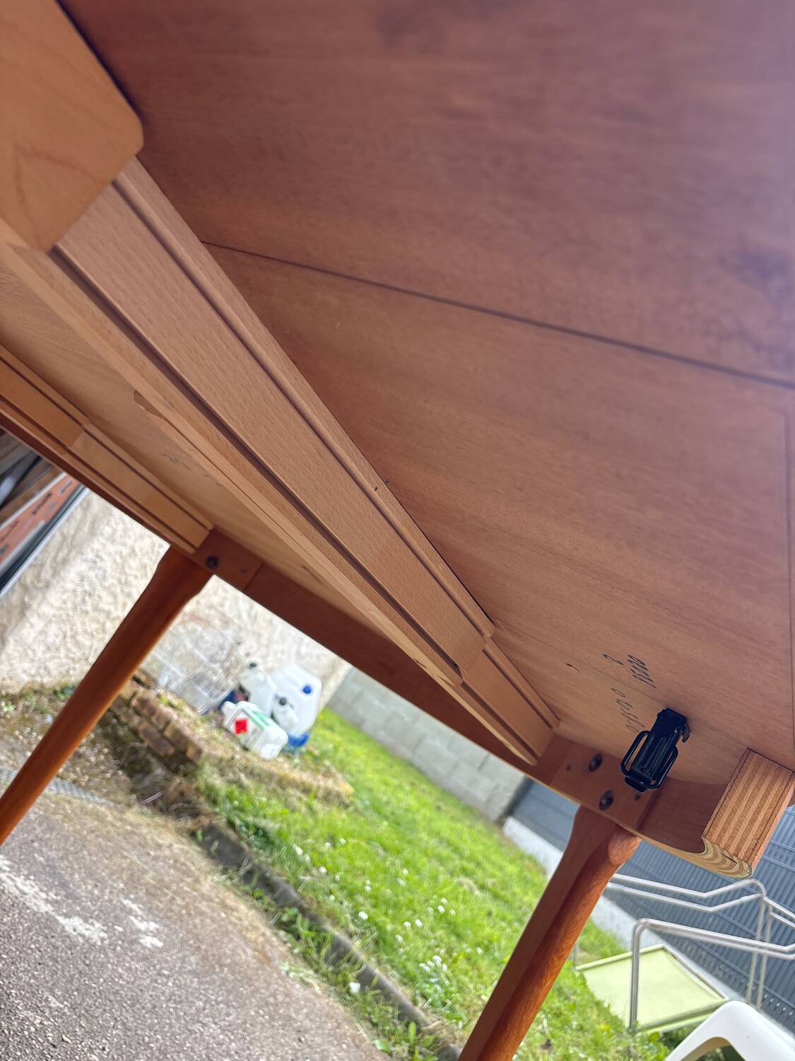 Scandinavian elm table