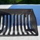 Fireplace grid door büches cast iron black L 30.5 cm for fireplace