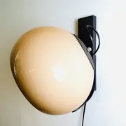 Sphere Rotating Wall Lamp By Dijkstra, The Netherlands, 1970S