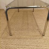 Vintage glass coffee table