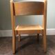 Vintage wooden children's chair