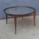 Art deco coffee table mirror