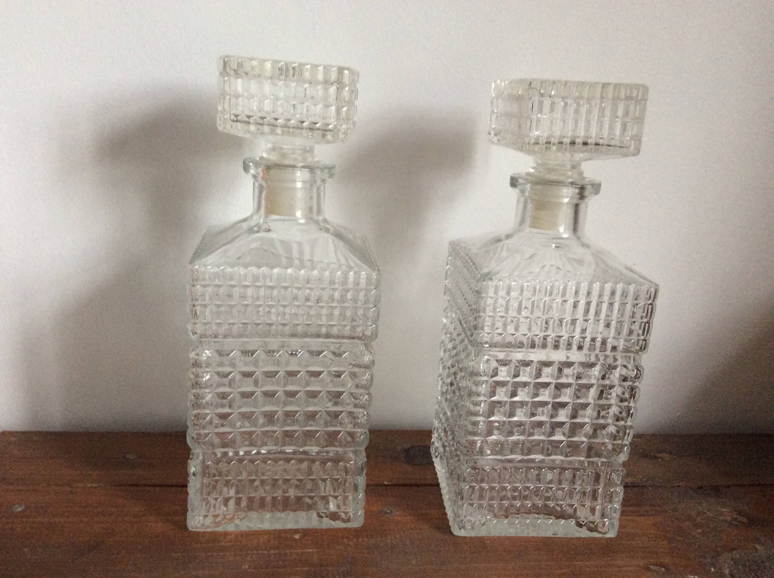 Whiskey decanters