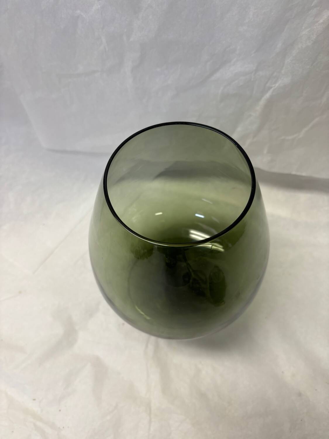 Italian glass vase