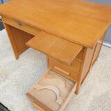 Desk 5 drawers 1 tablet vintage 1950